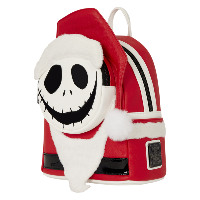 Mochila Jack Skellington Pesadilla Antes de Navidad Disney Loungefly 26cm