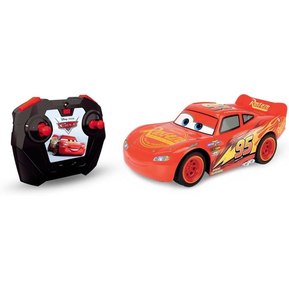 Coche radio control Rayo McQueen Cars Disney Pixar 1:24