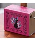 Nicky, la aprendiz de bruja Caja de música de manivela Kiki Flowers