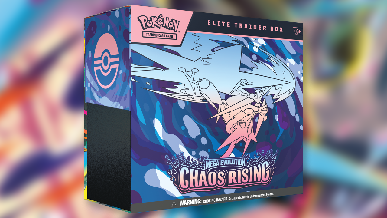 POKEMON TCG MEGA EVOLUTION - CHAOS RISING - ELITE TRAINER BOX INGLÉS