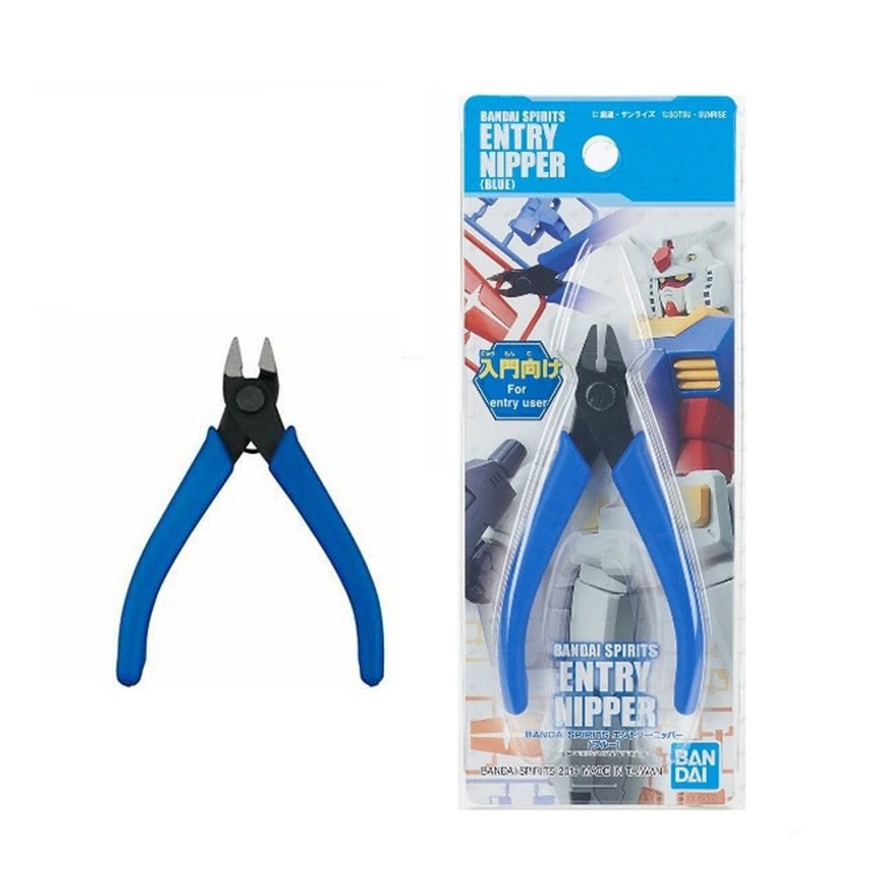 Accesorio figuras alicates bandai hobby nipper blue