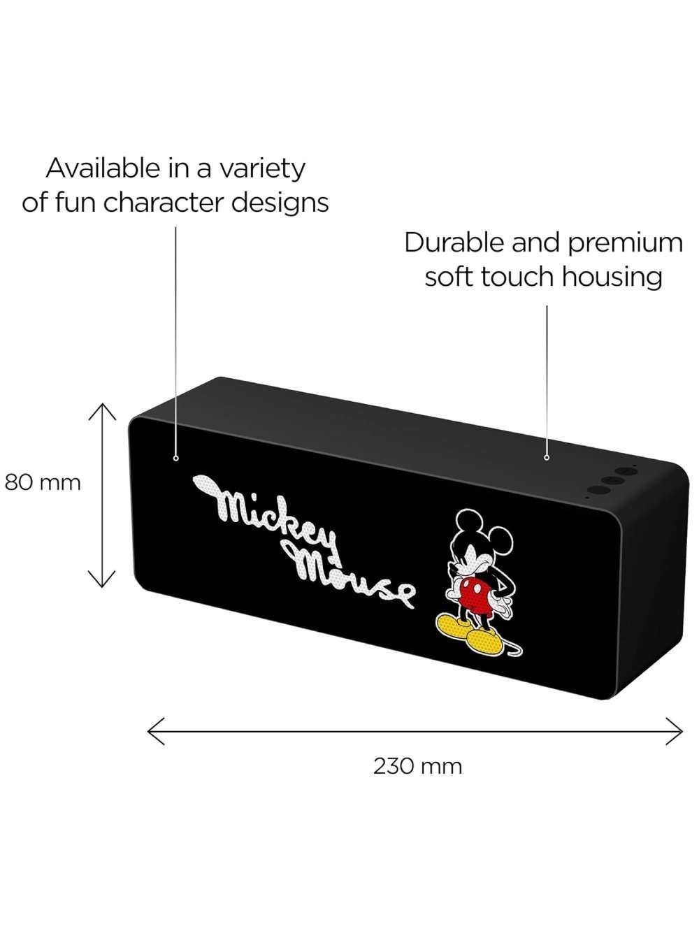 Altavoz portatil inalambrico Mickey Disney