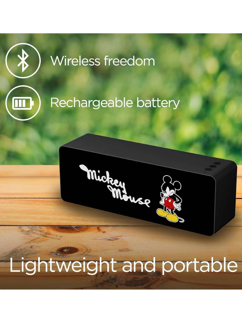 Altavoz portatil inalambrico Mickey Disney