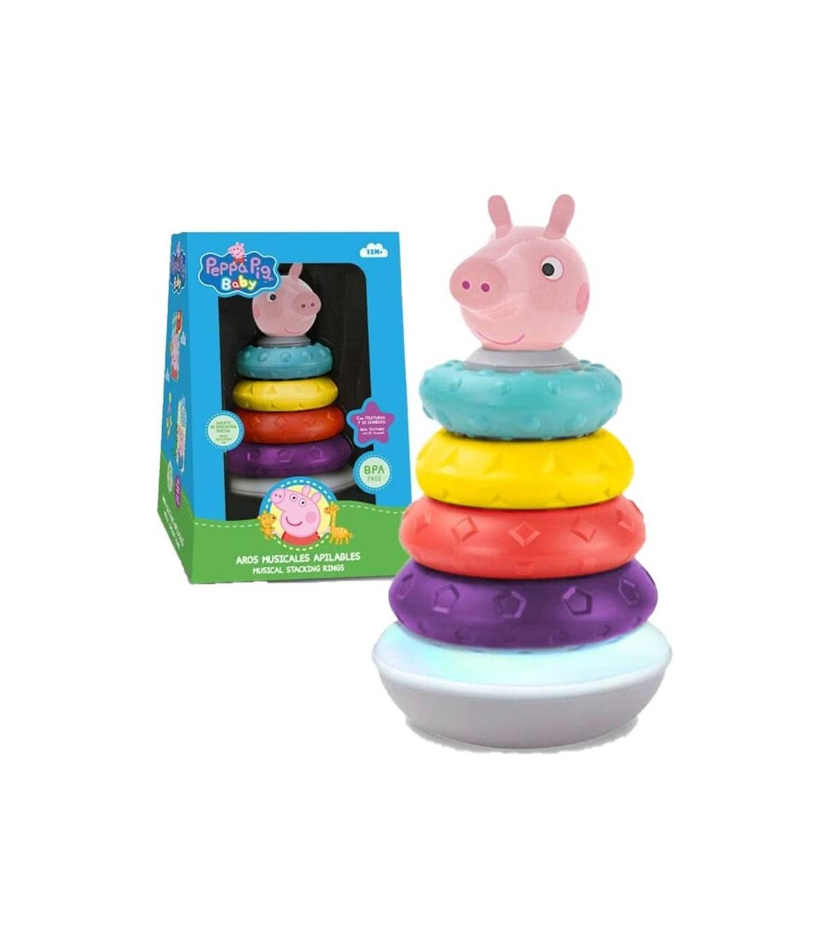 Aros apilables Peppa Pig