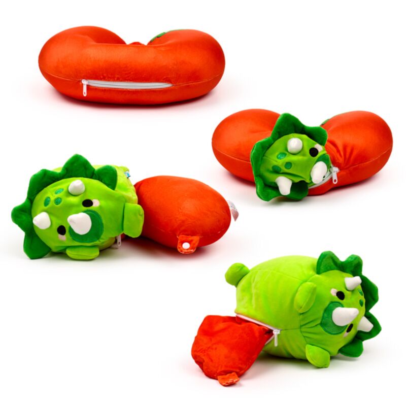 Almohada viaje peluche Swapseazzz Dinosaurio Adorasaurs