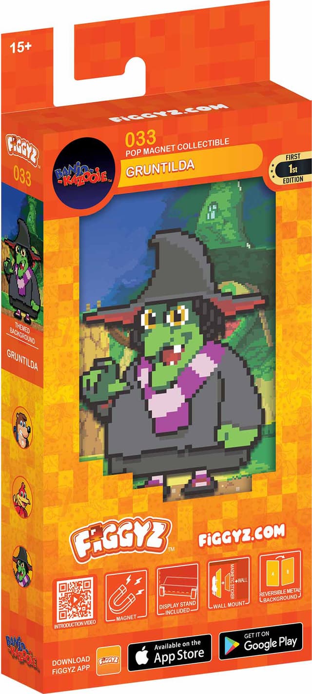 Banjo-Kazooie FiGGYZ Figura Coleccionable Magnética Gruntilda 11 cm