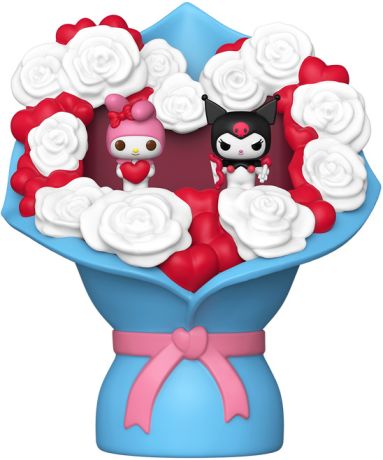 Bitty pop bouquet sanrio valentines my melody & kuromi
