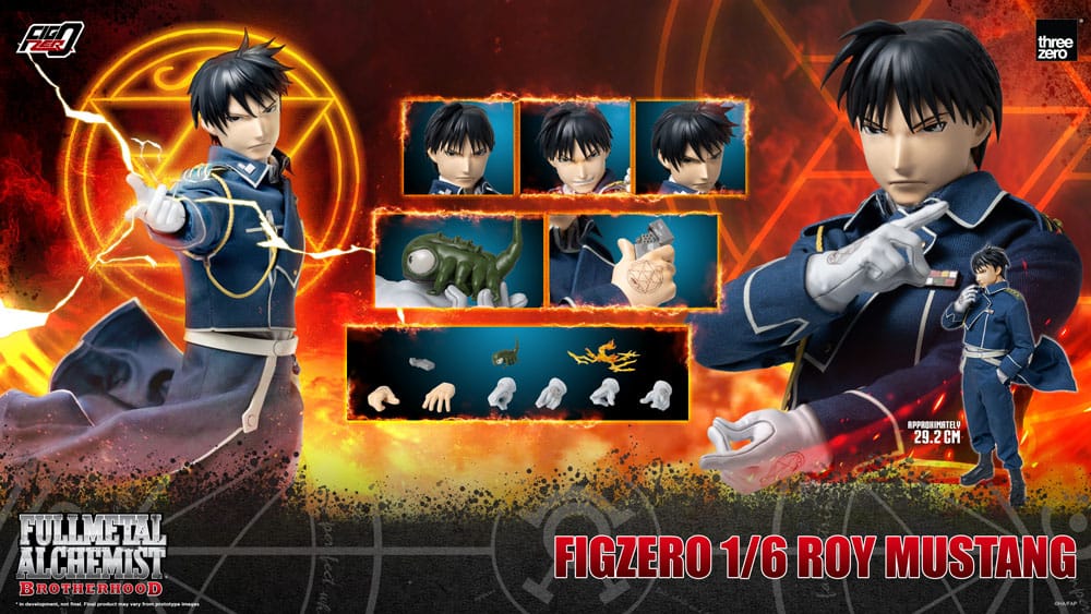 Fullmetal Alchemist: Brotherhood Figura FigZero 1/6 Roy Mustang 29 cm