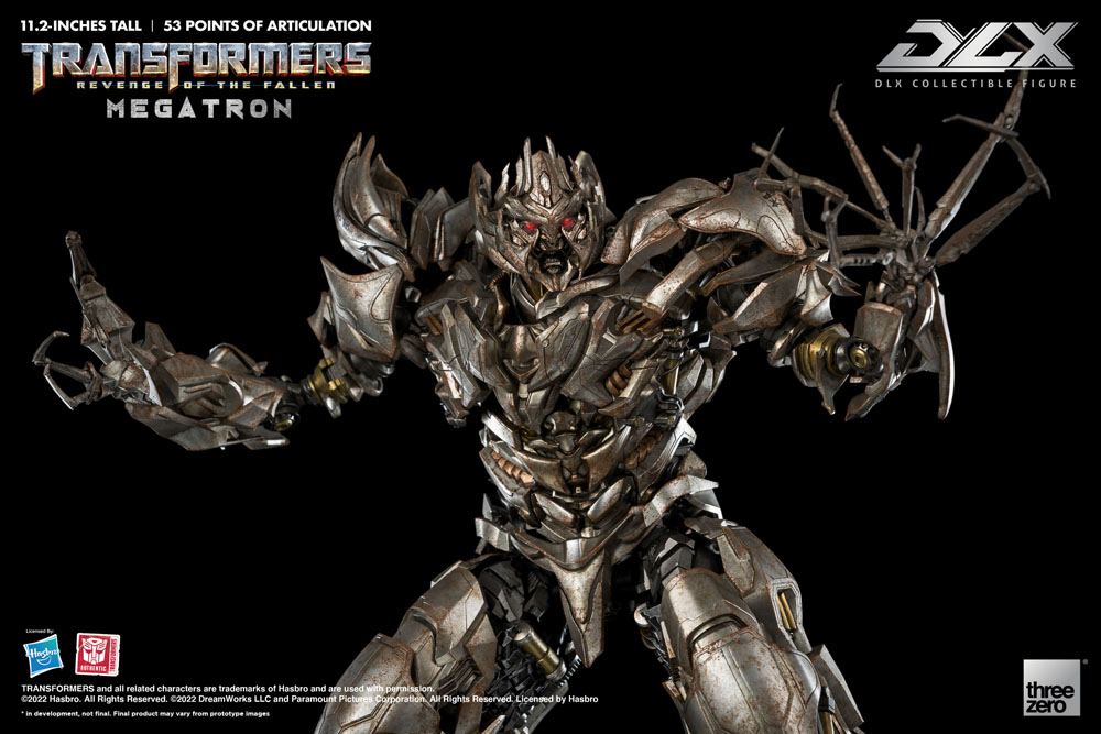 Transformers: la venganza de los caídos Figura 1/6 DLX Megatron 28 cm
