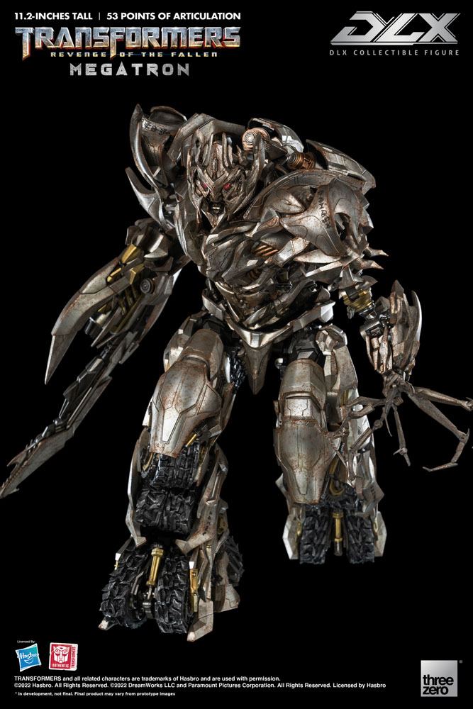 Transformers: la venganza de los caídos Figura 1/6 DLX Megatron 28 cm