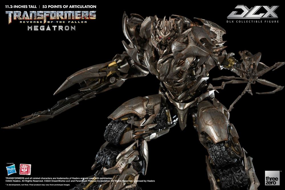 Transformers: la venganza de los caídos Figura 1/6 DLX Megatron 28 cm