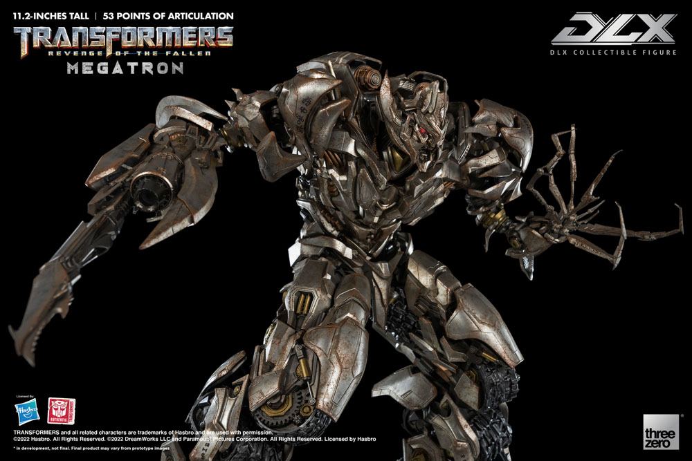 Transformers: la venganza de los caídos Figura 1/6 DLX Megatron 28 cm