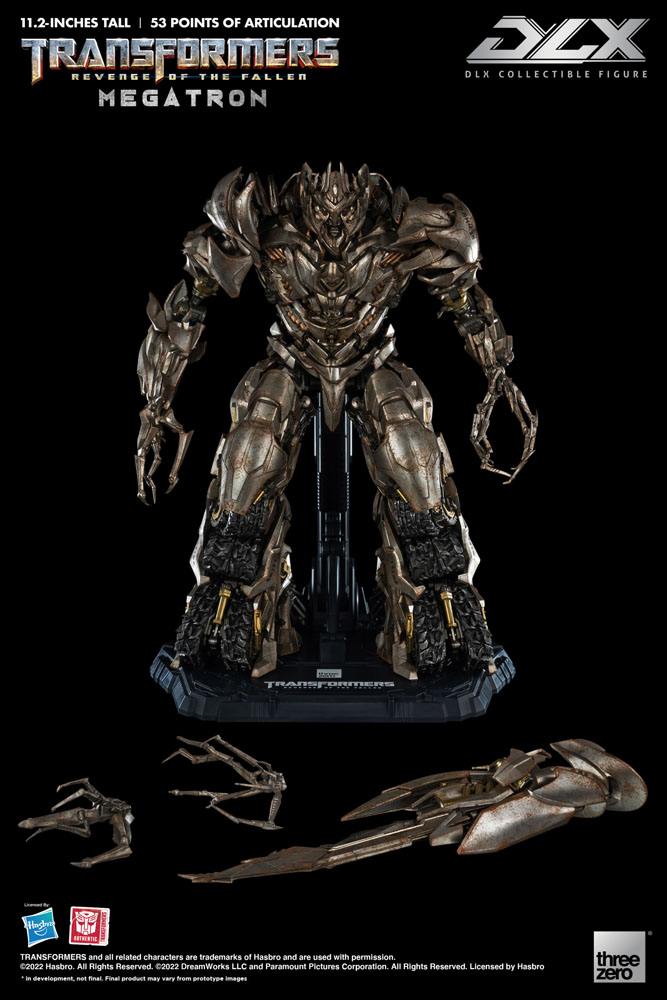 Transformers: la venganza de los caídos Figura 1/6 DLX Megatron 28 cm