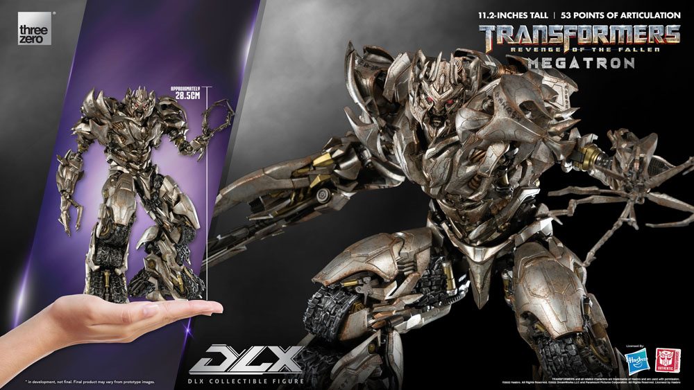 Transformers: la venganza de los caídos Figura 1/6 DLX Megatron 28 cm