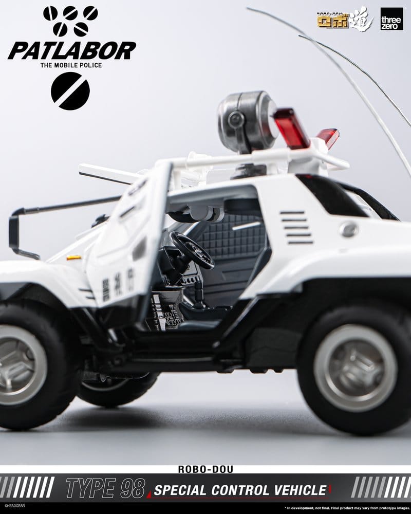 Mobile Police Patlabor ROBO-DOU Tipo 98 Vehículo de control especial 10 cm
