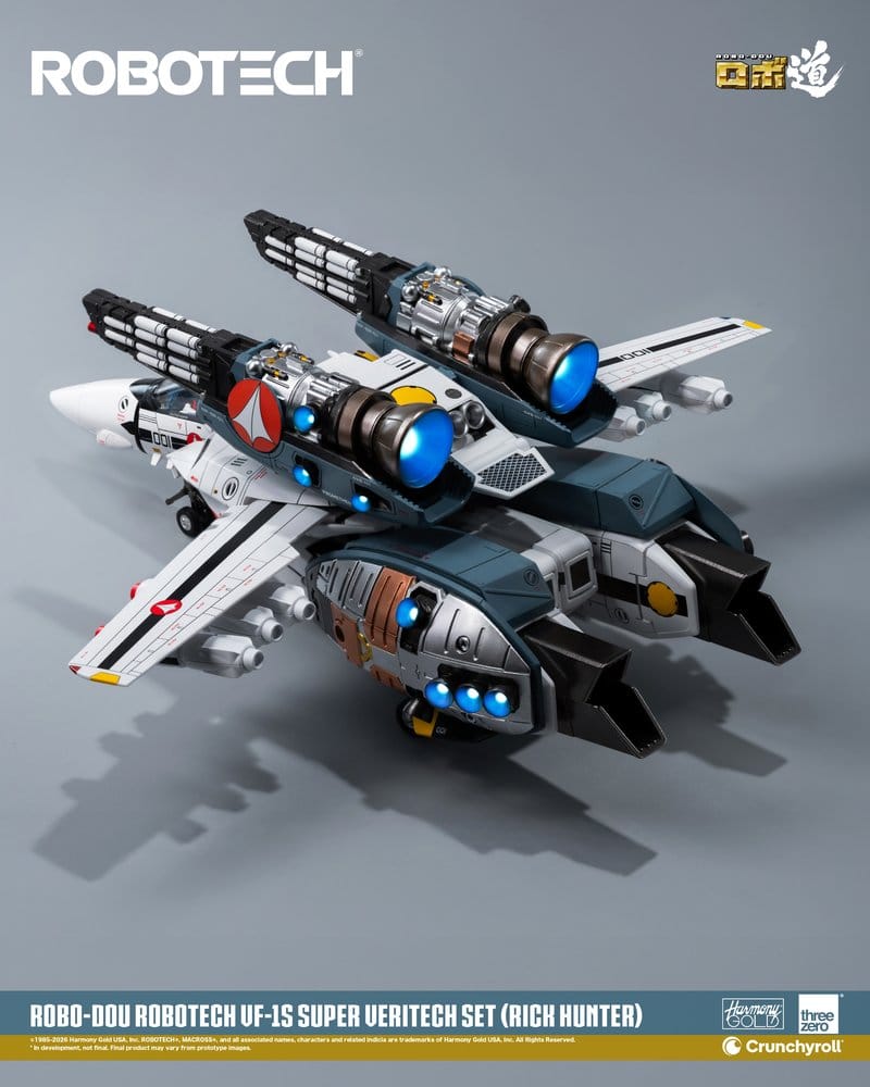 Robotech Robo-Dou Figura VF-1S Super Veritech Set (Rick Hunter) 20 cm