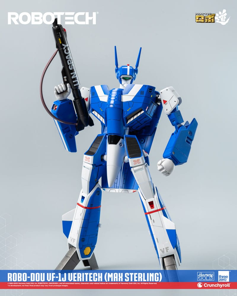 Robotech Figura ROBO-DOU VF-1J Veritech (Max Sterling) 20 cm Frikytopia