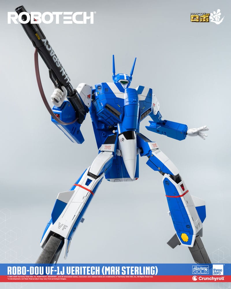 Robotech Figura ROBO-DOU VF-1J Veritech (Max Sterling) 20 cm