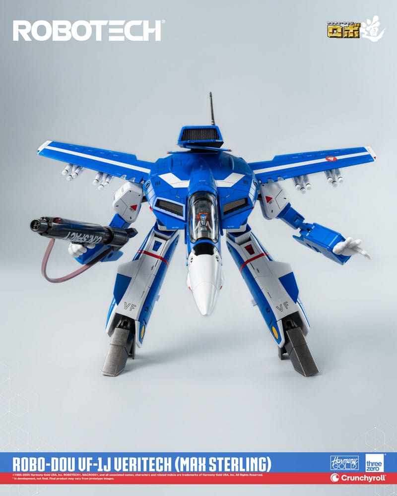 Robotech Figura ROBO-DOU VF-1J Veritech (Max Sterling) 20 cm