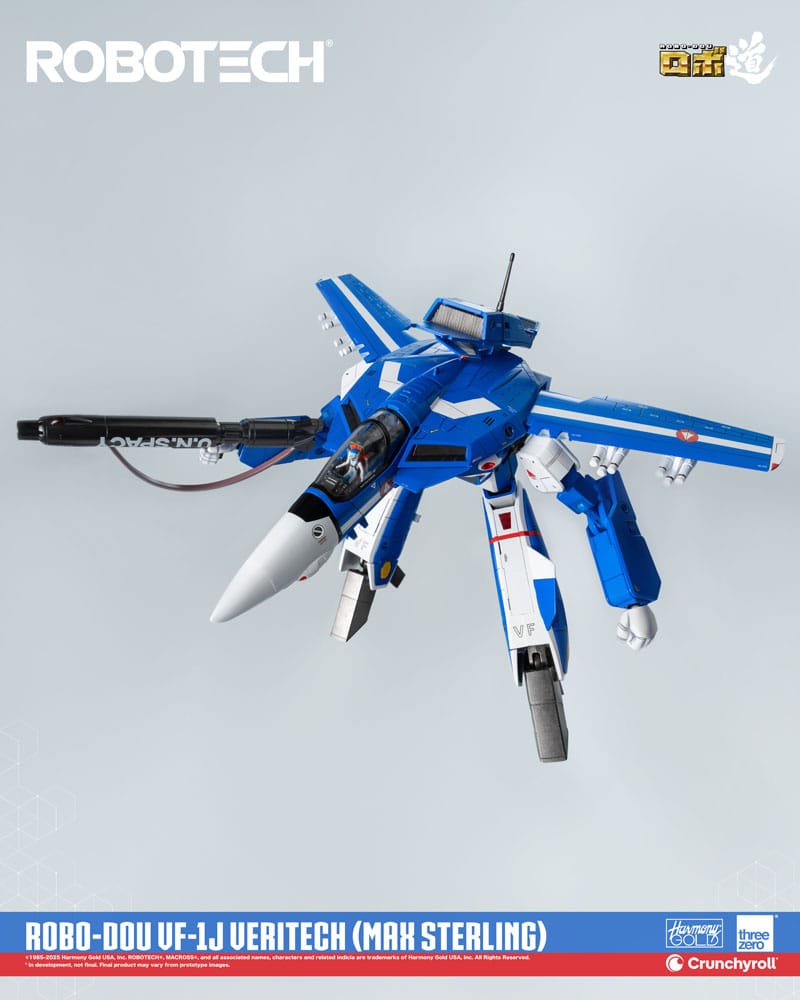 Robotech Figura ROBO-DOU VF-1J Veritech (Max Sterling) 20 cm