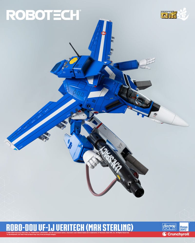 Robotech Figura ROBO-DOU VF-1J Veritech (Max Sterling) 20 cm