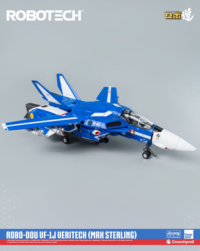 Robotech Figura ROBO-DOU VF-1J Veritech (Max Sterling) 20 cm