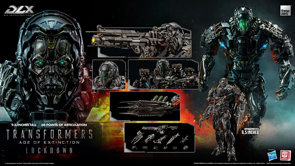 TRANSFORMERS AGE OF EXTINCTION DLX LOKDOWN AF