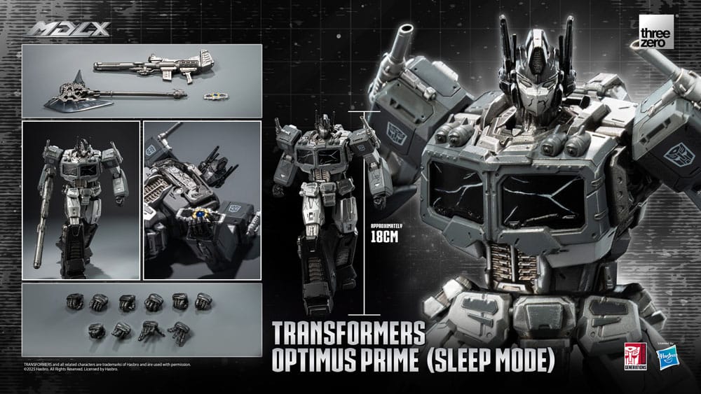 Transformers Figura MDLX Optimus Prime (Sleep Mode) 18 cm *heo exclusive*