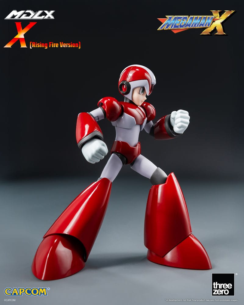 Mega Man Figura MDLX Rockman X / Mega Man X (Rising Fire Version) 12 cm