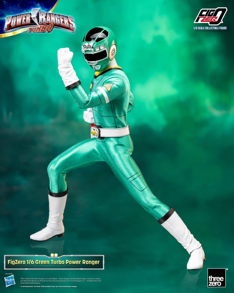 Power Rangers Turbo Figura FigZero 1/6 Green Turbo Power Ranger 30 cm