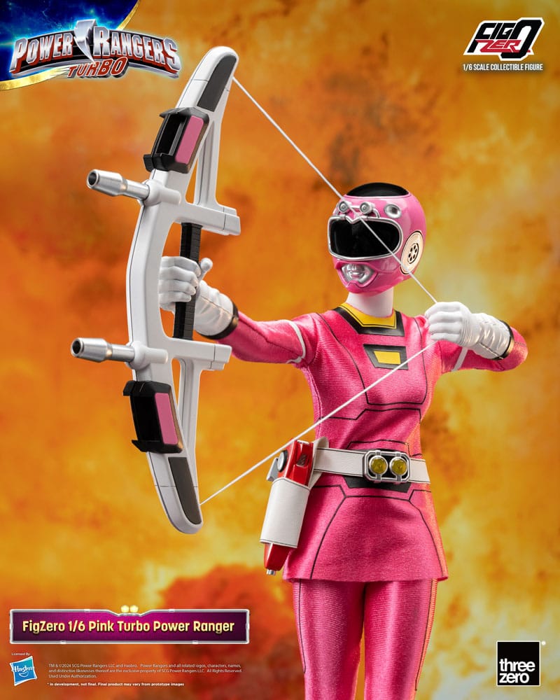 Power Rangers Turbo Figura FigZero 1/6 Pink Turbo Power Ranger 30 cm