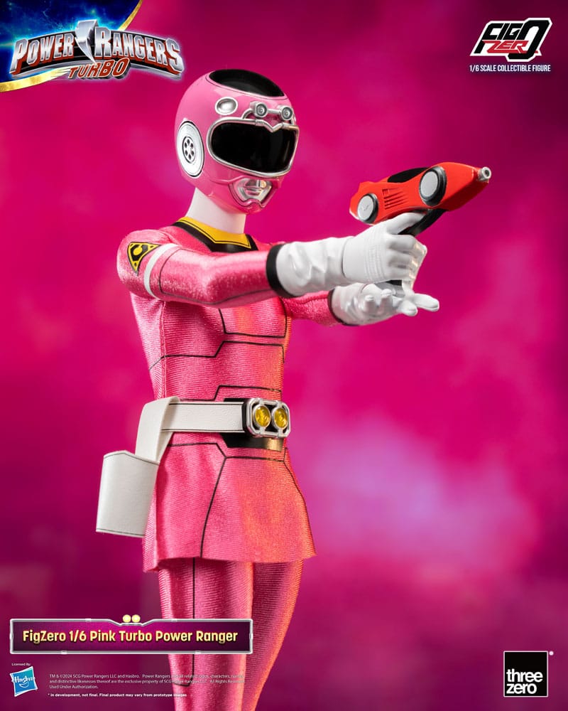 Power Rangers Turbo Figura FigZero 1/6 Pink Turbo Power Ranger 30 cm