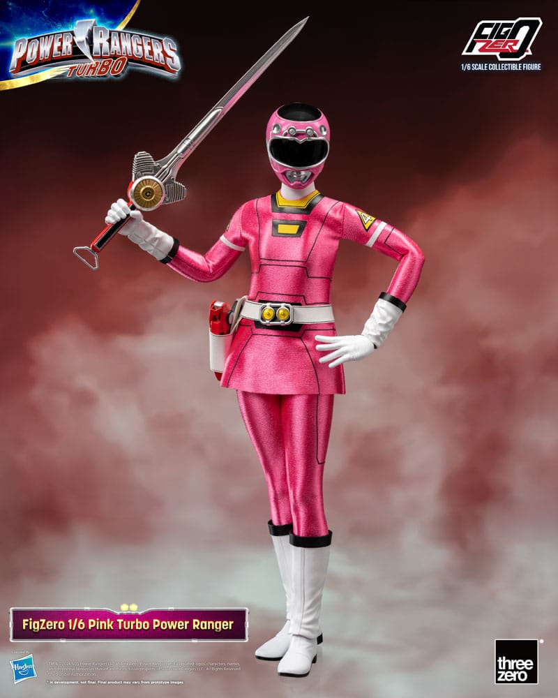 Power Rangers Turbo Figura FigZero 1/6 Pink Turbo Power Ranger 30 cm