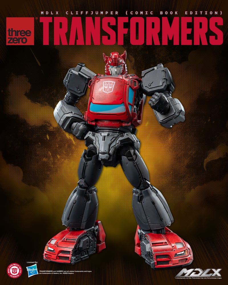 Transformers Figura MDLX Cliffjumper (Comic Book Edition) 12 cm Frikytopia