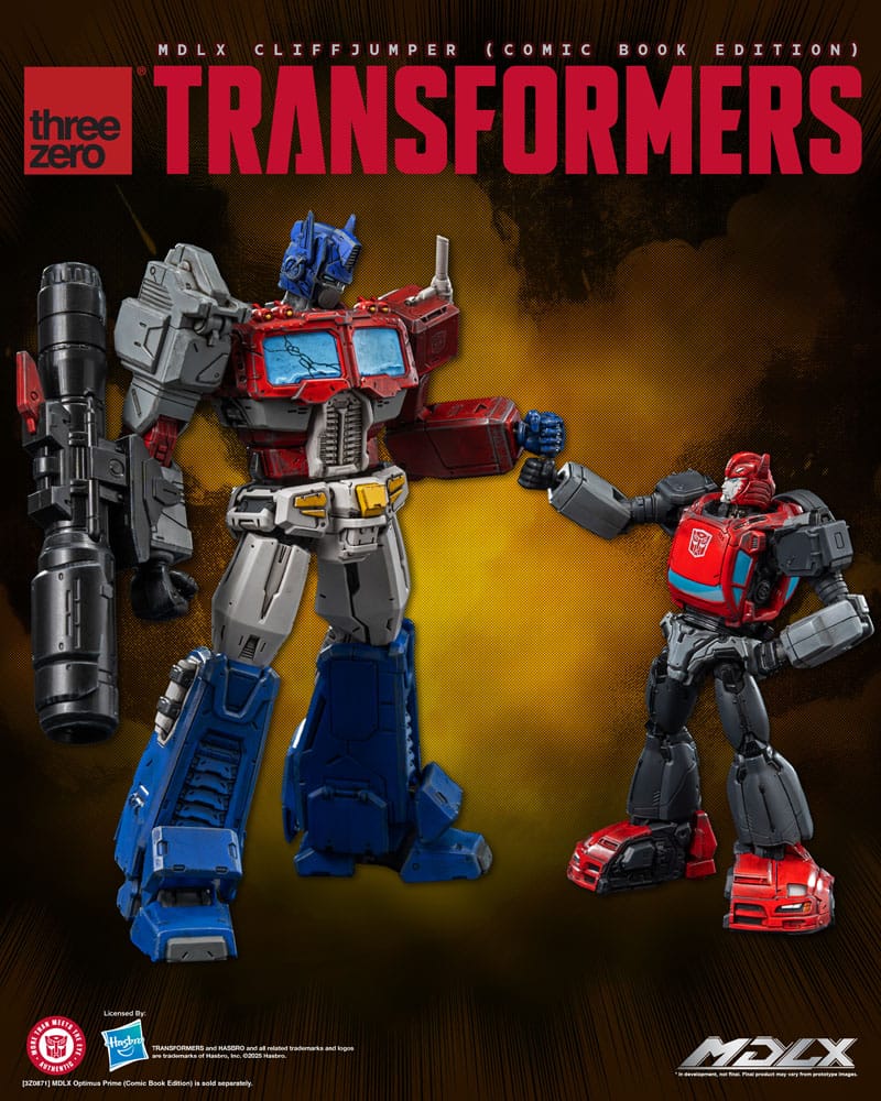Transformers Figura MDLX Cliffjumper (Comic Book Edition) 12 cm