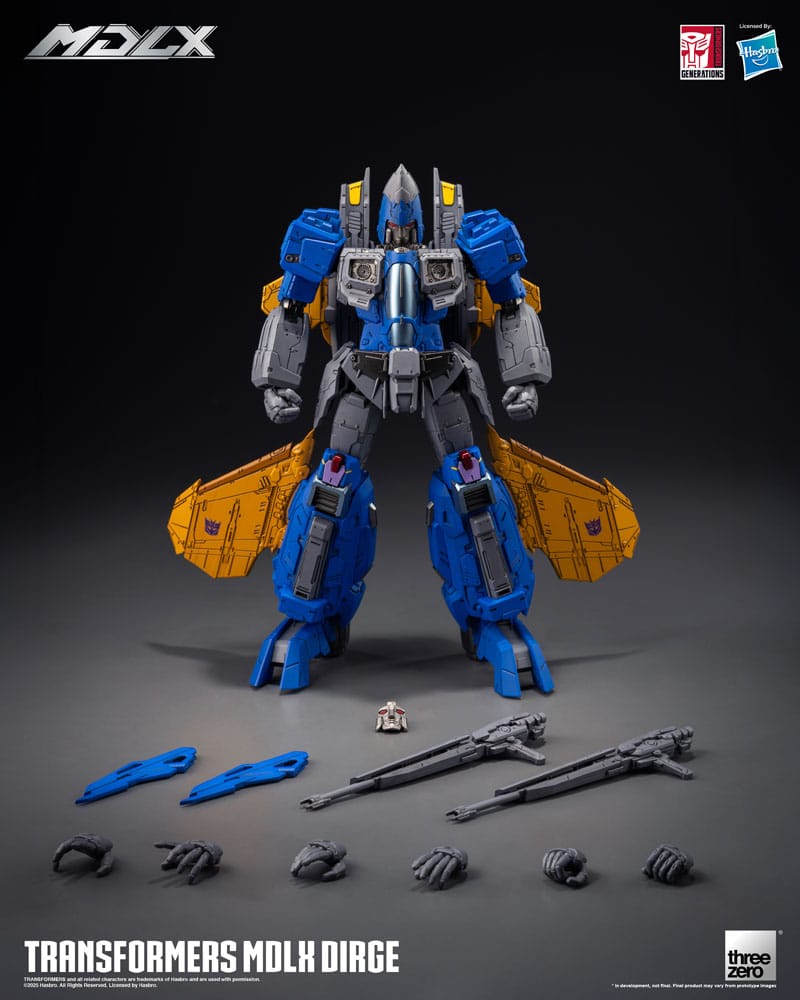 Transformers Figura MDLX Dirge 20 cm