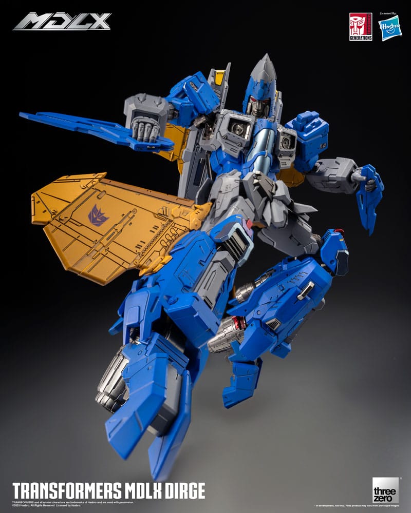 Transformers Figura MDLX Dirge 20 cm