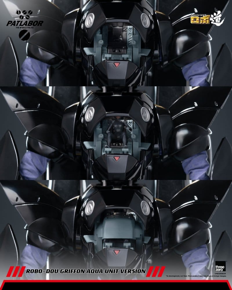 Mobile Police Patlabor Robo-Dou Figura 1/35 Griffon Aqua Unit Version 25 cm