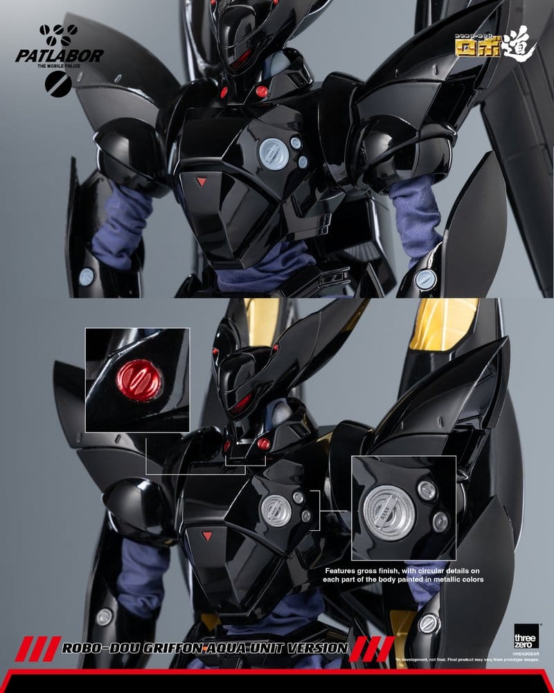 Mobile Police Patlabor Robo-Dou Figura 1/35 Griffon Aqua Unit Version 25 cm