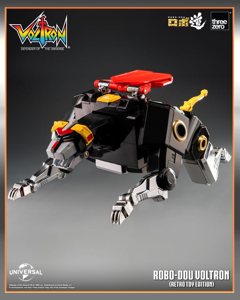 Voltron: Defender of the Universe Figura Robo-Dou Voltron Retro Toy Edition 27 cm