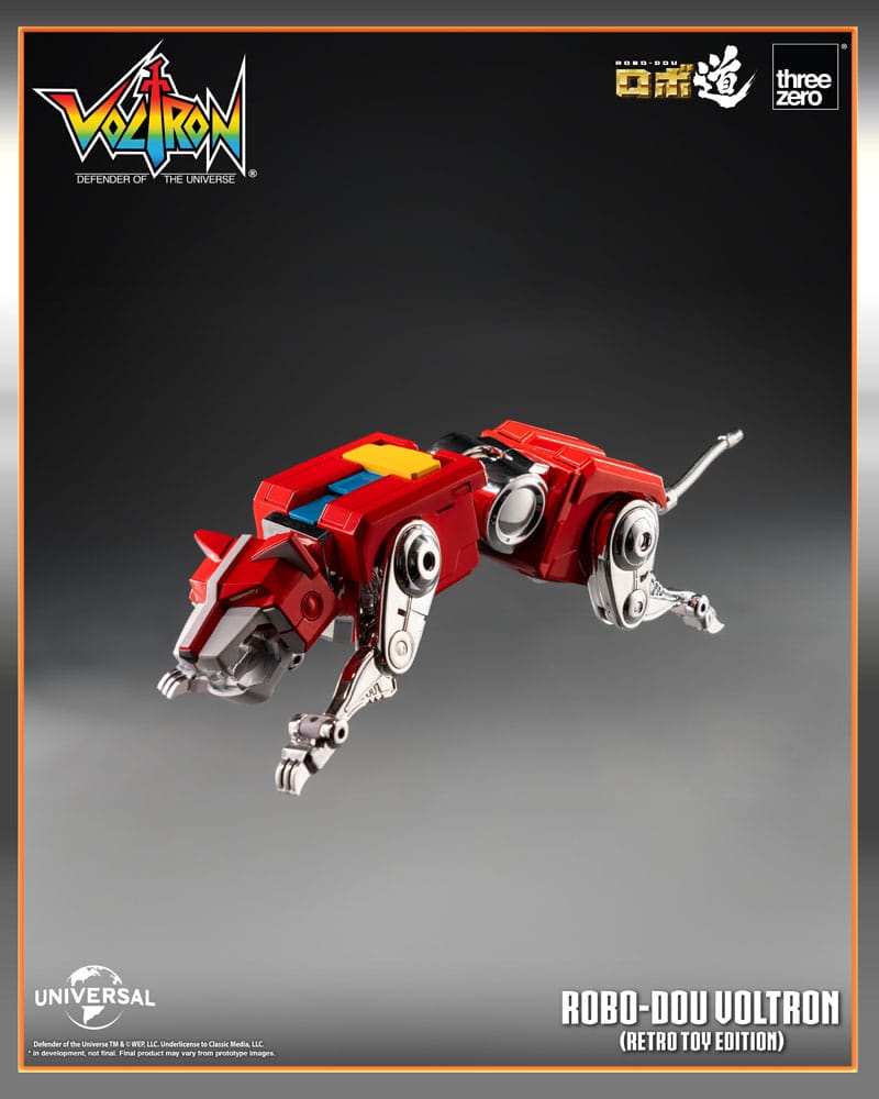 Voltron: Defender of the Universe Figura Robo-Dou Voltron Retro Toy Edition 27 cm