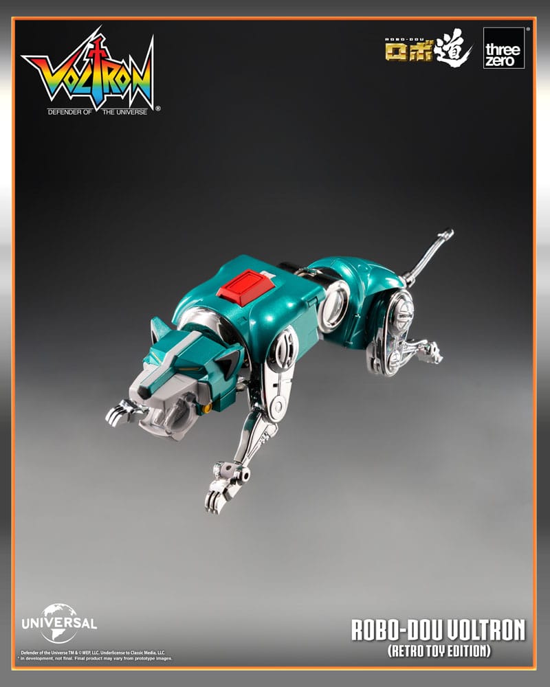 Voltron: Defender of the Universe Figura Robo-Dou Voltron Retro Toy Edition 27 cm