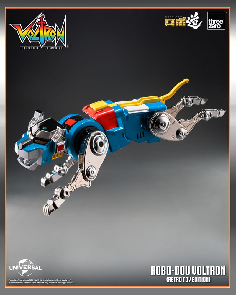 Voltron: Defender of the Universe Figura Robo-Dou Voltron Retro Toy Edition 27 cm