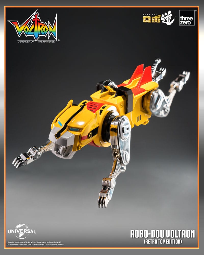 Voltron: Defender of the Universe Figura Robo-Dou Voltron Retro Toy Edition 27 cm