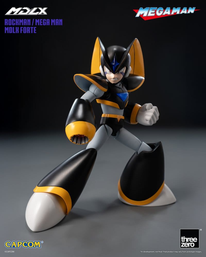 Mega Man Figura MDLX Rockman / Mega Man Forte 10 cm