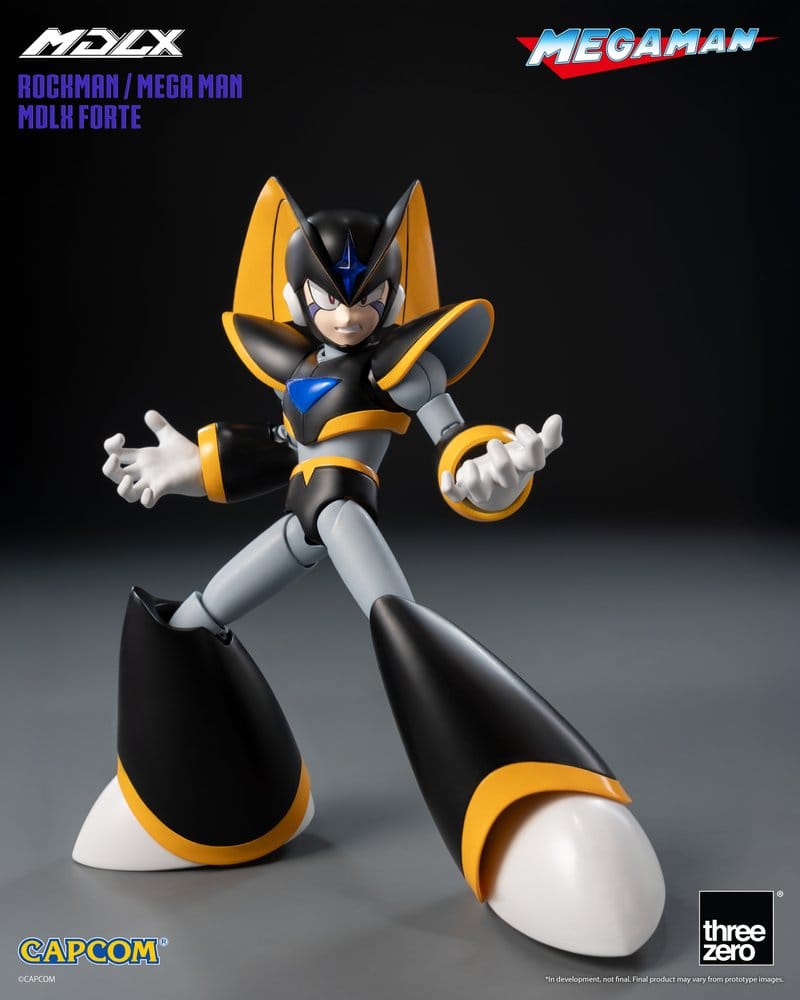 Mega Man Figura MDLX Rockman / Mega Man Forte 10 cm