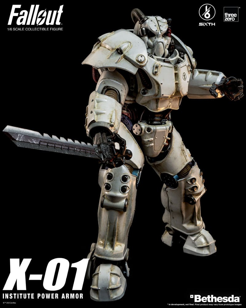 Fallout Figura FigZero 1/6 X-01 Institute Power Armor 37 cm