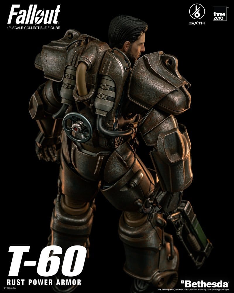Fallout Figura 1/6 T-60 Rust Power Armor