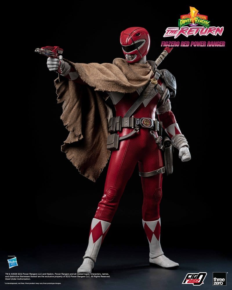 Mighty Morphin Power Rangers: The Return FigZero Figura 1/6 Red Power Ranger 31 cm