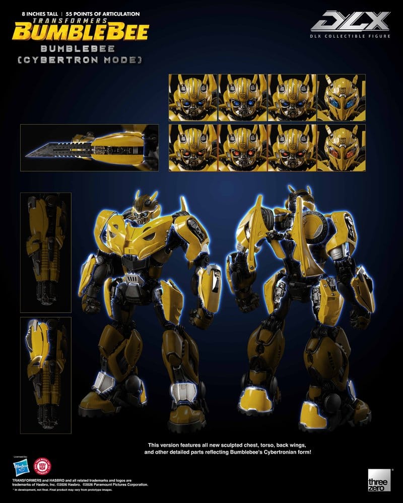 Transformers: Bumblebee DLX Figura Bumblebee (Cybertron Mode) 20 cm